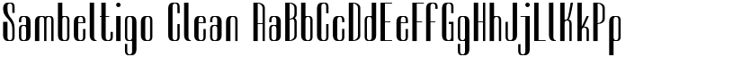 Sambeltigo font download