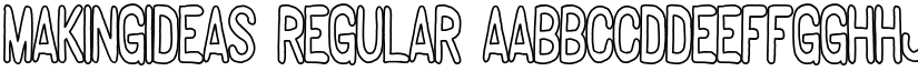 MakingIdeas font download