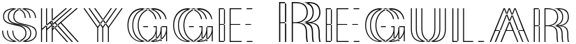 skygge Regular font