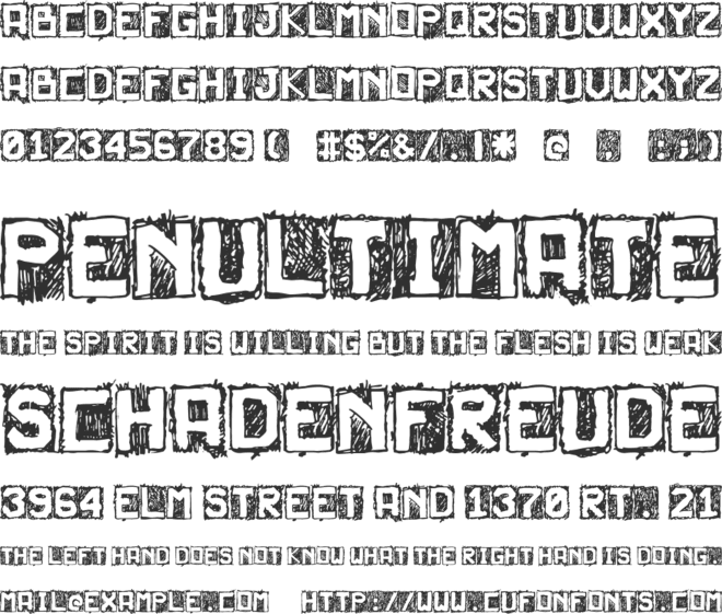 Neturality font preview