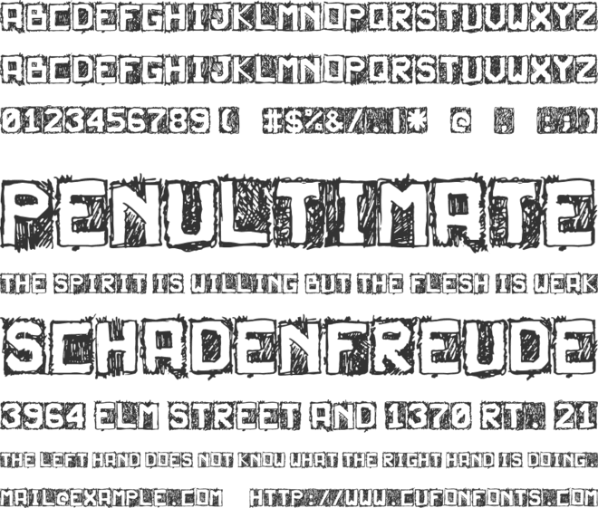 Neturality font preview