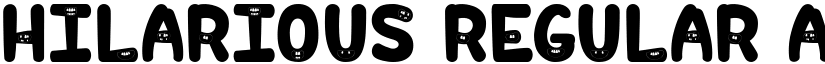 Hilarious Regular font