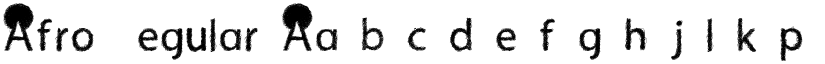 Afro font download