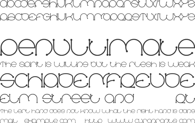 Dennis Vallera font preview