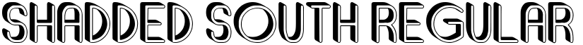 Shadded South font download
