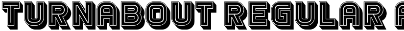 Turnabout Regular font