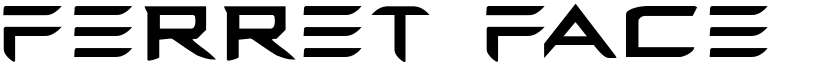 Ferret Face Regular font