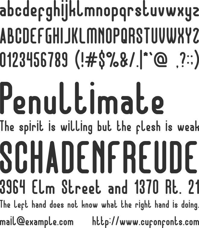 Hotel Motel font preview