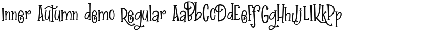Inner Autumn demo font download