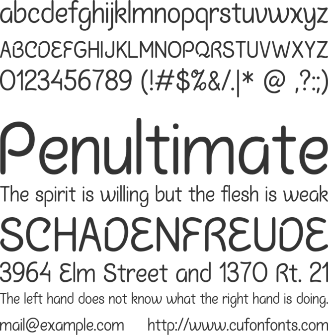 Chalk Marks font preview