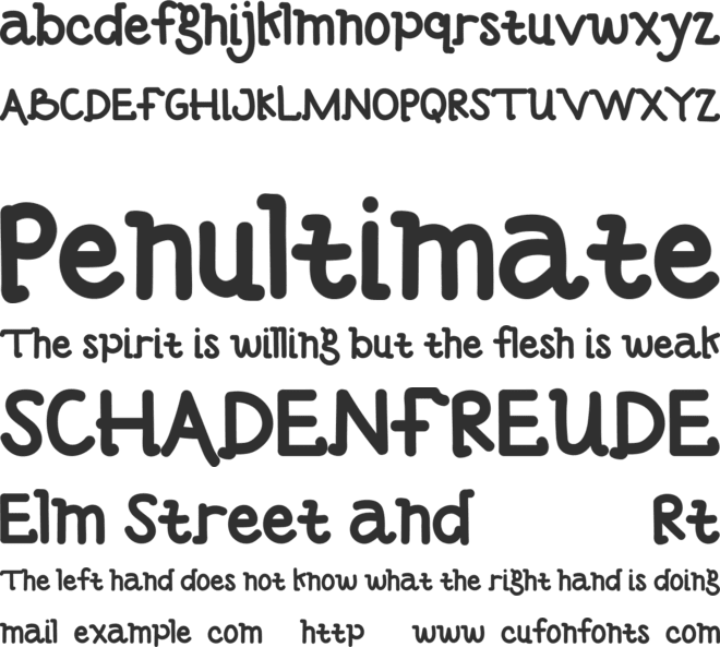 Jazz One Demo font preview