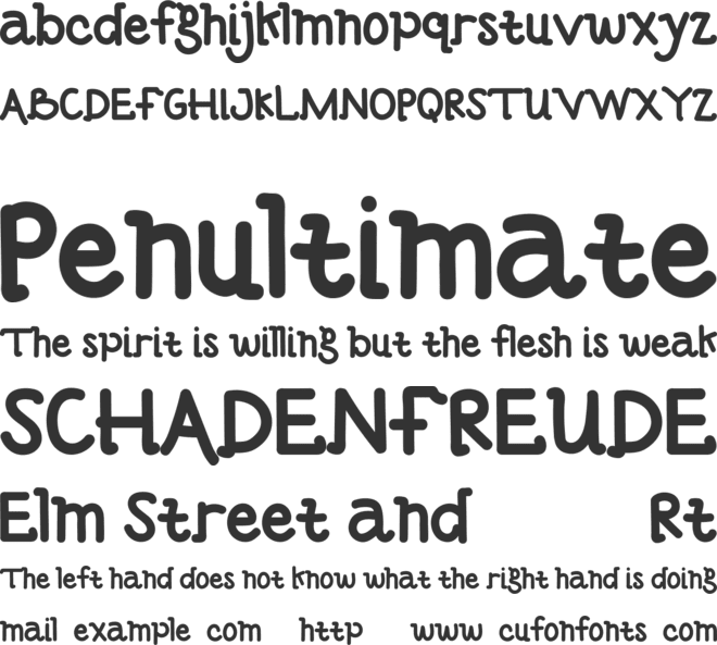 Jazz One Demo font preview