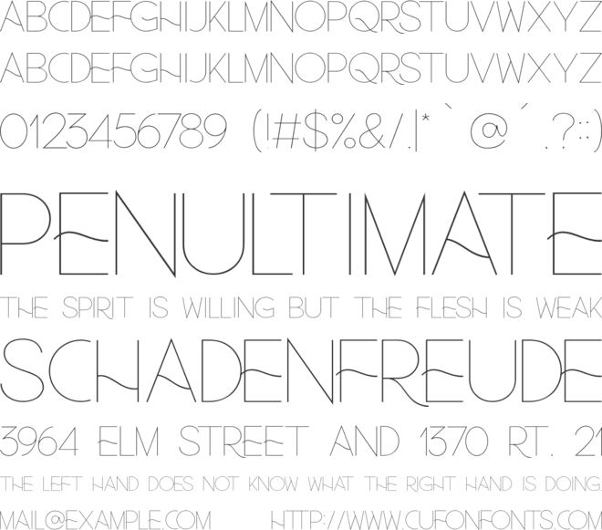 Ch Games font preview