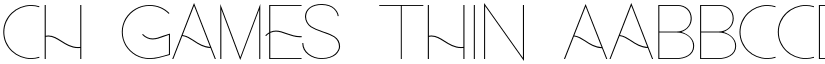Ch Games font download