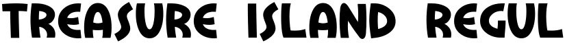 Treasure Island Regular font