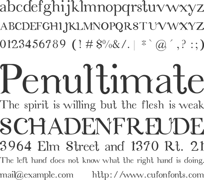 Cosmic Love font preview