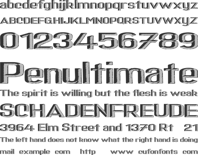 SaltyBeach font preview