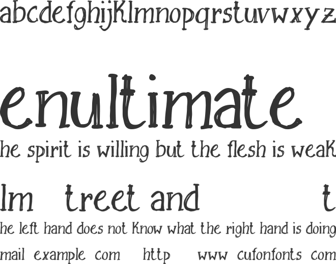 Free Sketching_free-demo font preview