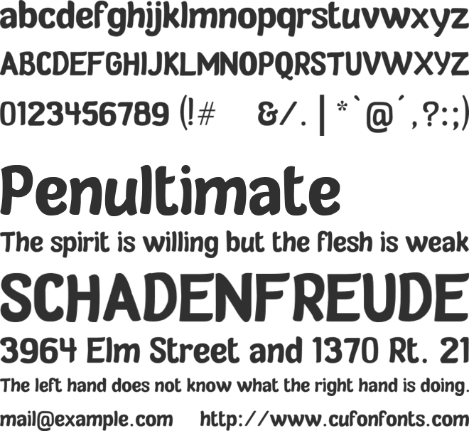 Verde Sans Neue - personal use font preview