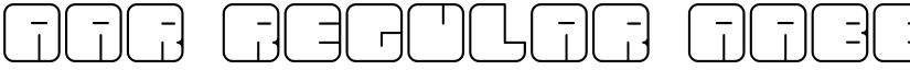 AAR Regular font