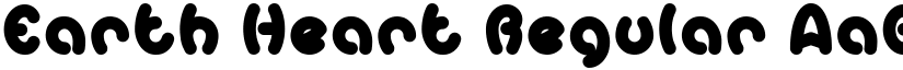 Earth Heart Regular font