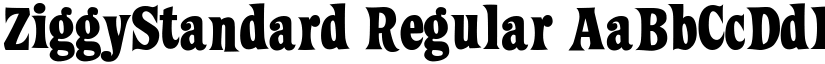 ZiggyStandard font download