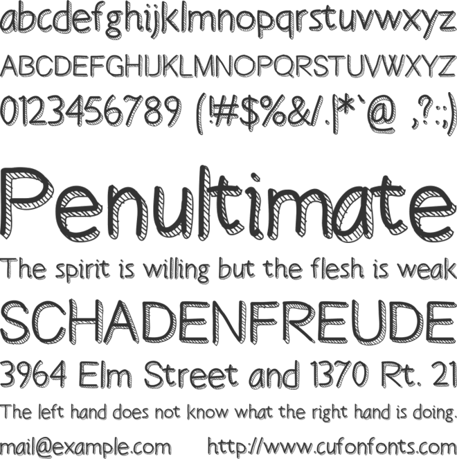 BestDayEver font preview