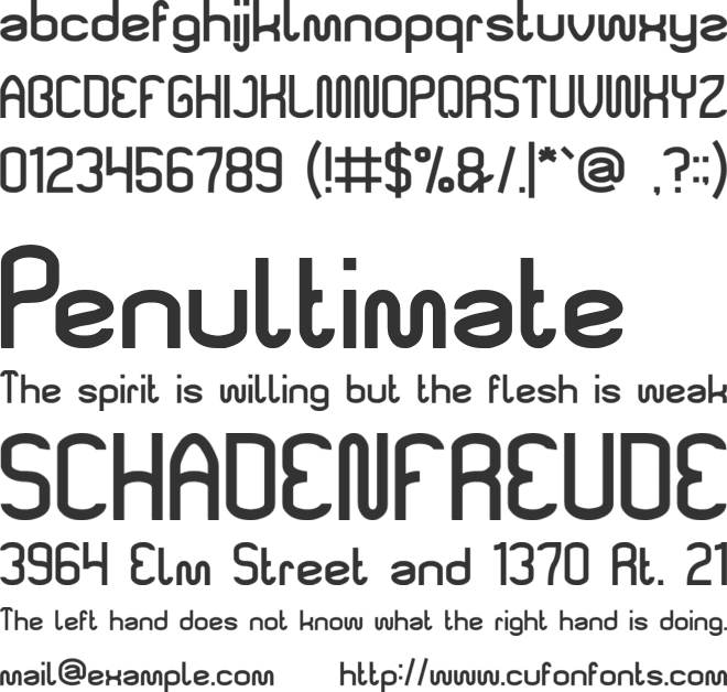 made in Indonesia font preview