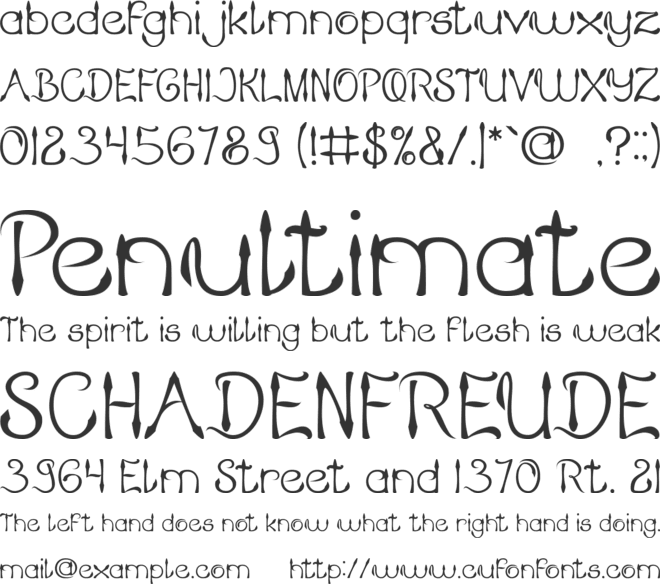 KING OF PIRATE font preview