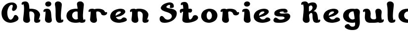 Children Stories Regular font