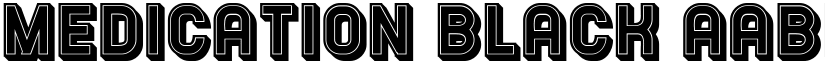 Medication Black font