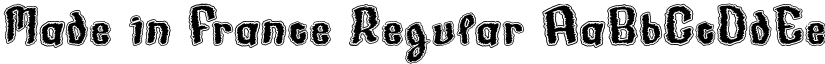 Made in France font download