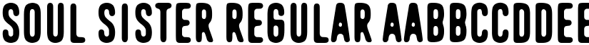 Soul Sister Regular font