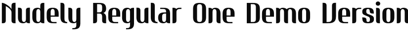 Nudely  One Demo Version font download