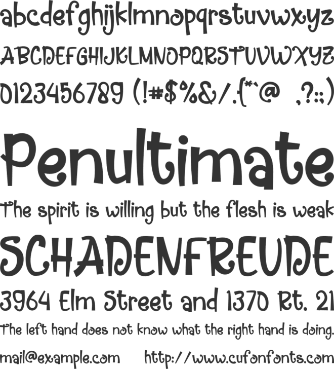 Accio Dollaro font preview