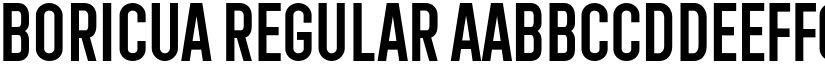 Boricua Regular font