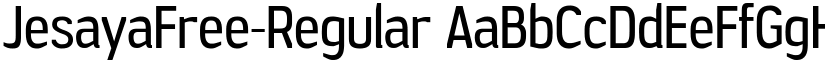 JesayaFree-Regular font