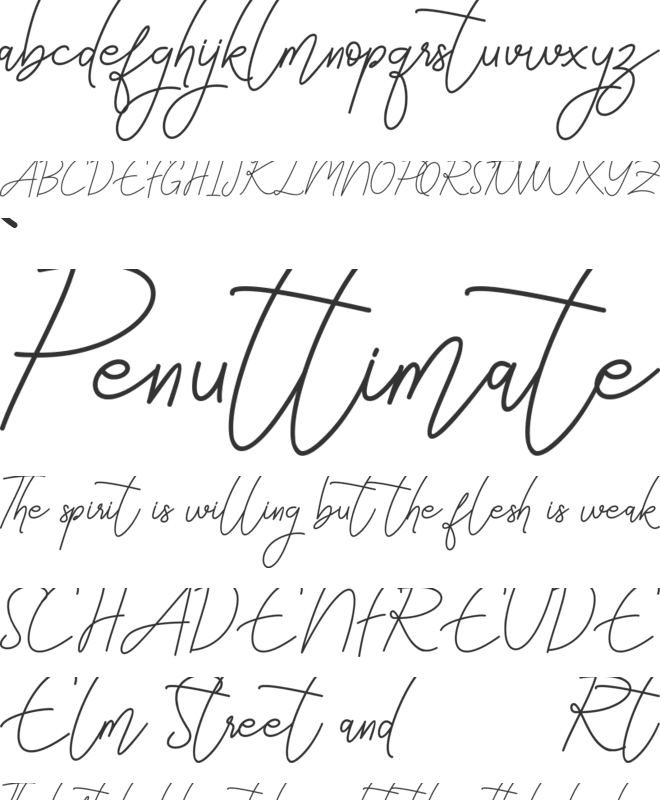 Christmas Today font preview