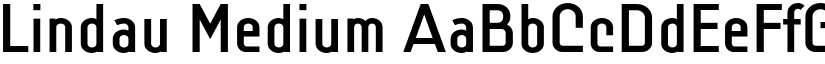 Lindau Medium font