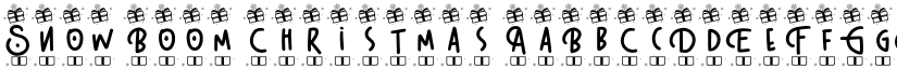 Snow Boom Christmas font