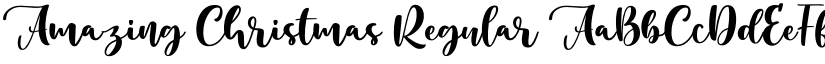 Amazing Christmas Regular font