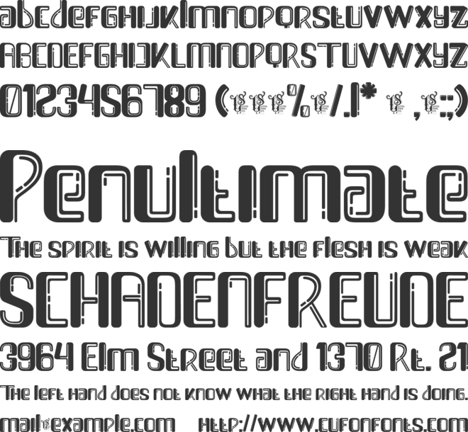 Charly cheap font preview