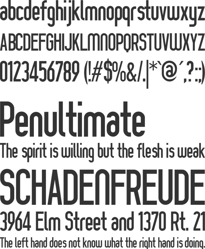 [z] Prozak font preview
