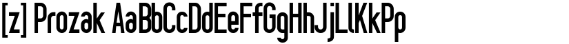 [z] Prozak font
