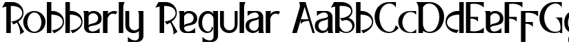 Robberly font download