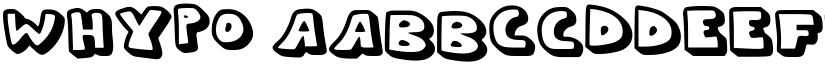 Whypo font