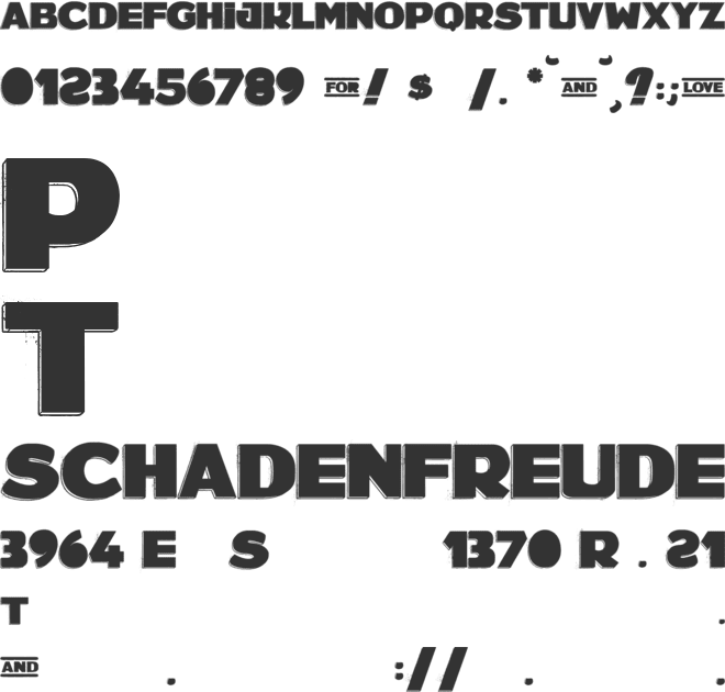 BLACK DECEMBER font preview