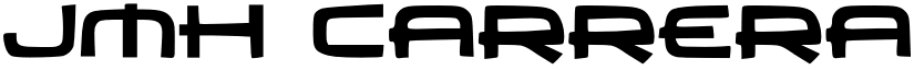JMH Carrera Regular font