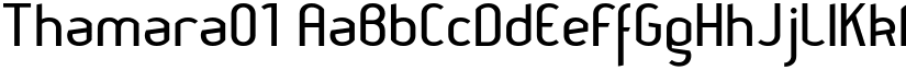 Thamara01 font