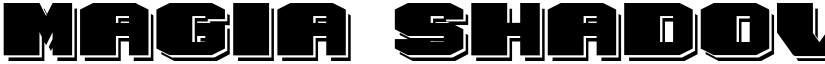 Magia Shadow font